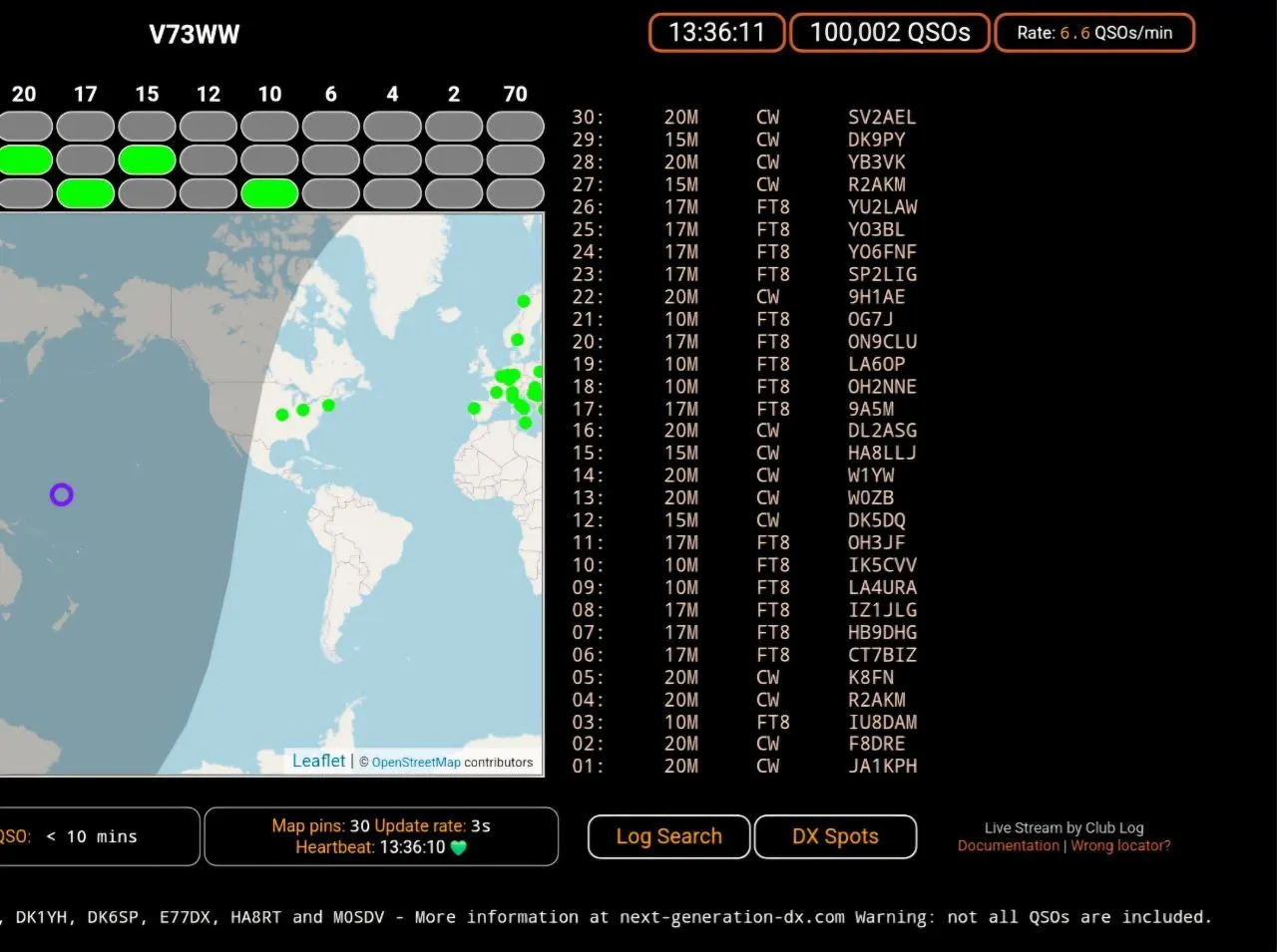 2 - Live log at surpassing 100k.jpeg